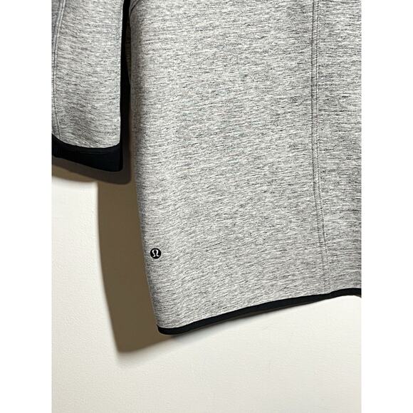 Lululemon EUC Black/Gray Reversible Urban Horizons Hooded Jacket L - Picture 15 of 15